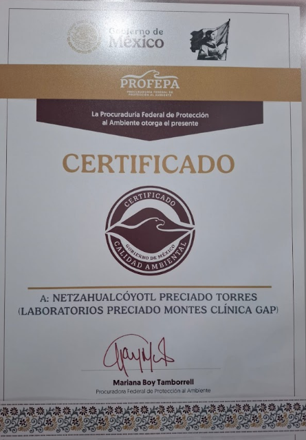 CETIRFICADO CALIDAD AMBIENTAL 